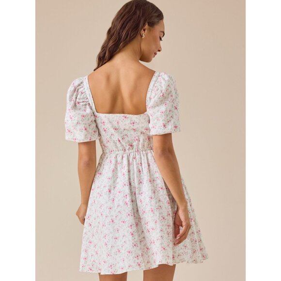 Tullabee Stacey Floral Mama Mini Dress - Picture 4 of 10
